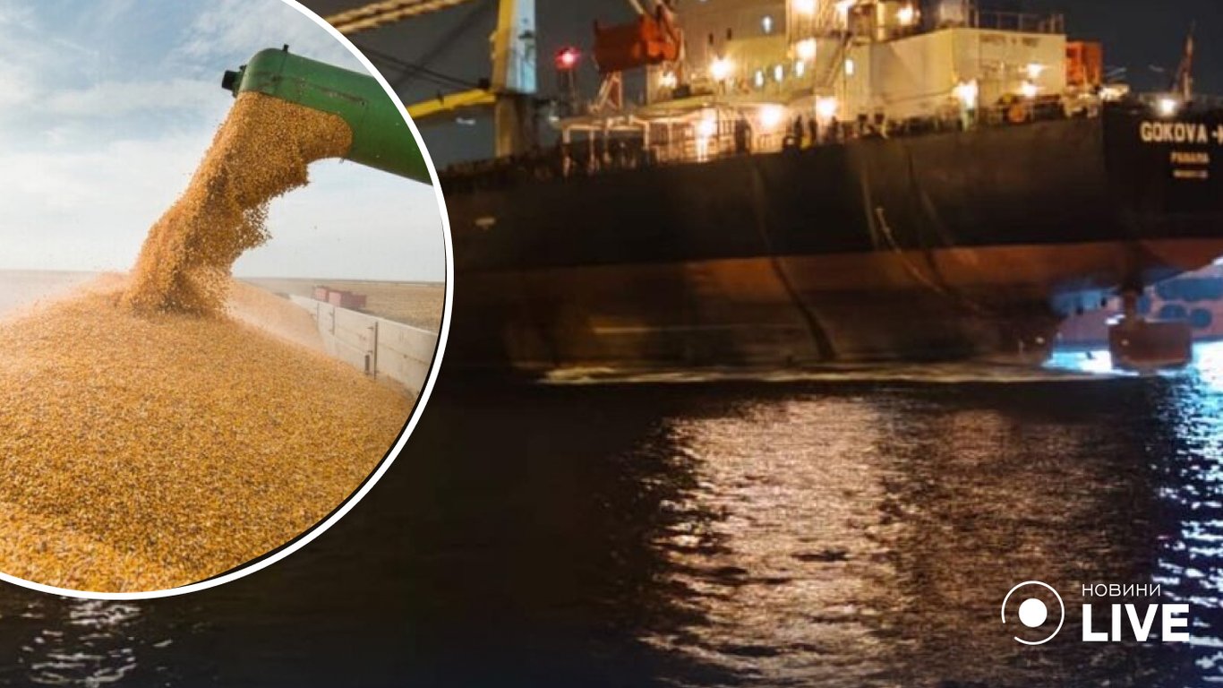 Из портов Большой Одессы экспортируют зерно