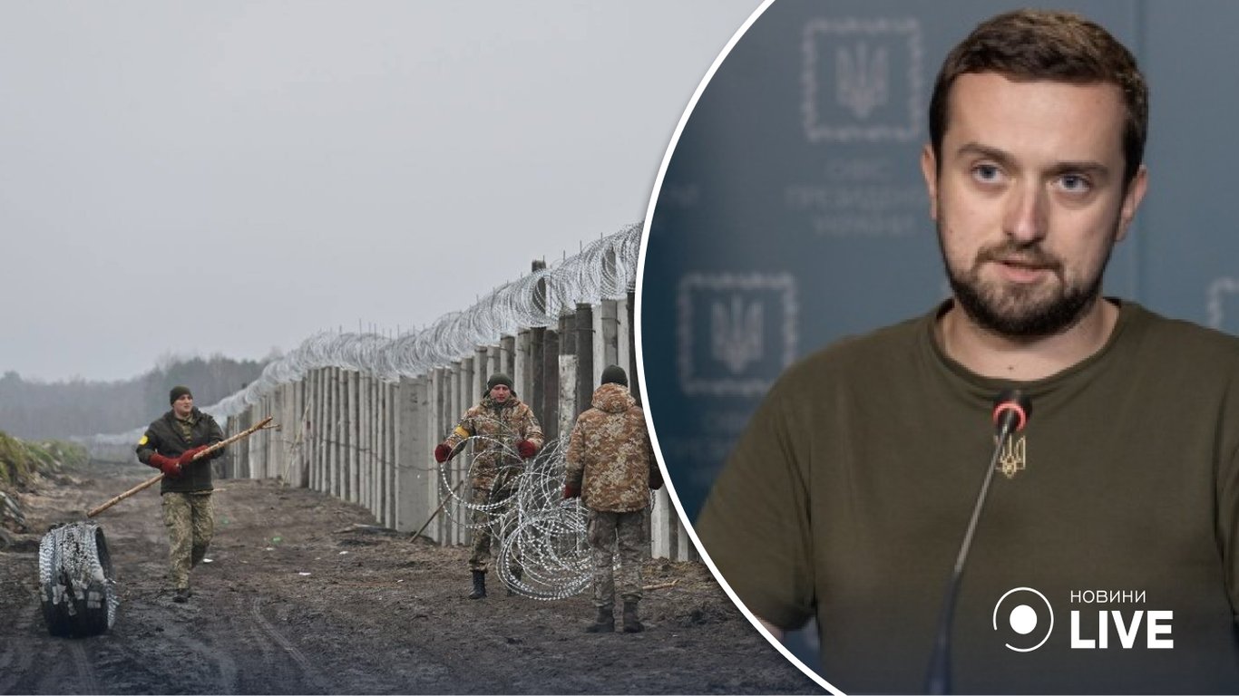 Стена на границе с Беларусью - как строится - видео