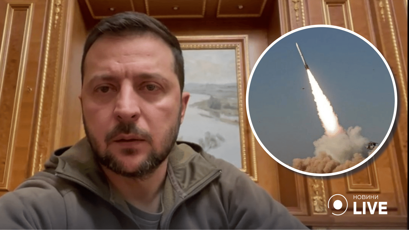 Зеленский рассказал, сколько ракет оккупанты выпустили по Украине сегодня