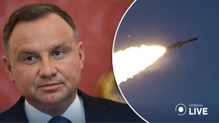 Дуда сделал заявление о падении ракет на территории Польши - 285x160