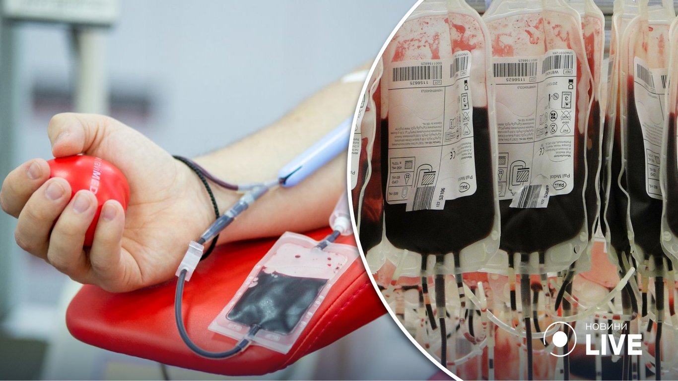 С начала войны донорами крови стали 2200 одесситов
