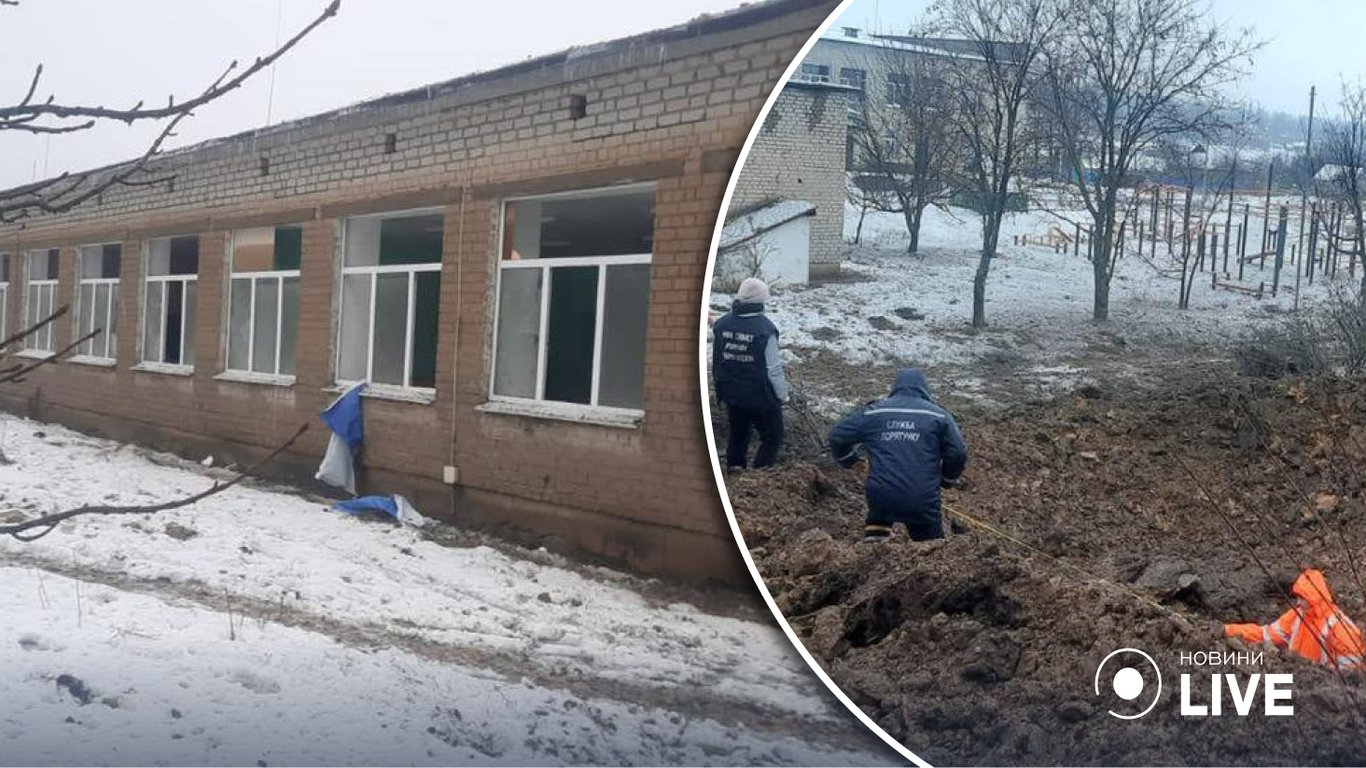Россияне атаковали Харьковщину, ранены люди, повреждено учебное заведение