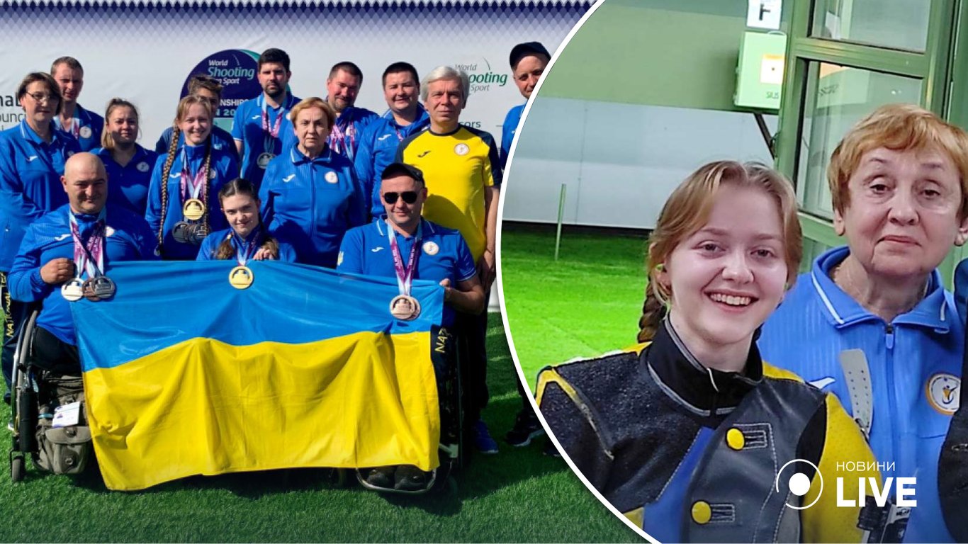 Одесские паралимпийцы стали вторыми в мире в паракулевой стрельбе