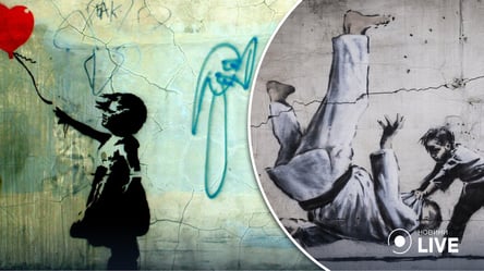 "Banksy после улучшения": в Киеве снова испортили граффити известного художника - 285x160