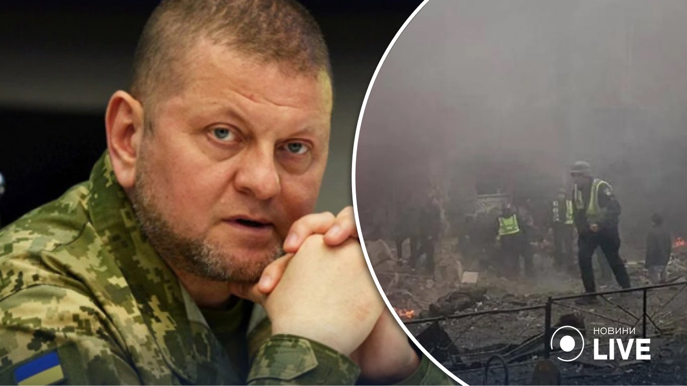 Валерий Залужный - главнокомандующий ВСУ отреагировал на обстрелы Украины 23 ноября