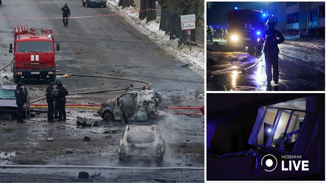 Обстрелы Вышгорода и Киева 23 ноября – ужасные фото последствий