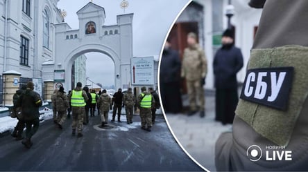 Обшуки в Лаврі: священник московського патріархату заявив, що ніякої зброї не було - 285x160