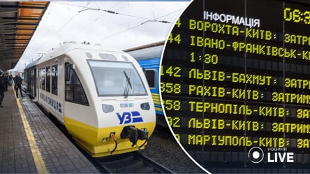 Из-за обесточивания станций Укрализныця изменила график движения поездов - 285x160