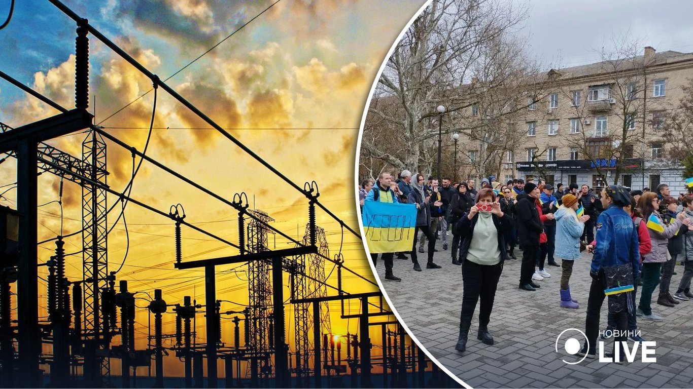 В Херсон подали электричество, Тимошенко рассказал детали