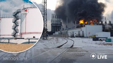 В росії палає нафтова база: що відомо - 285x160