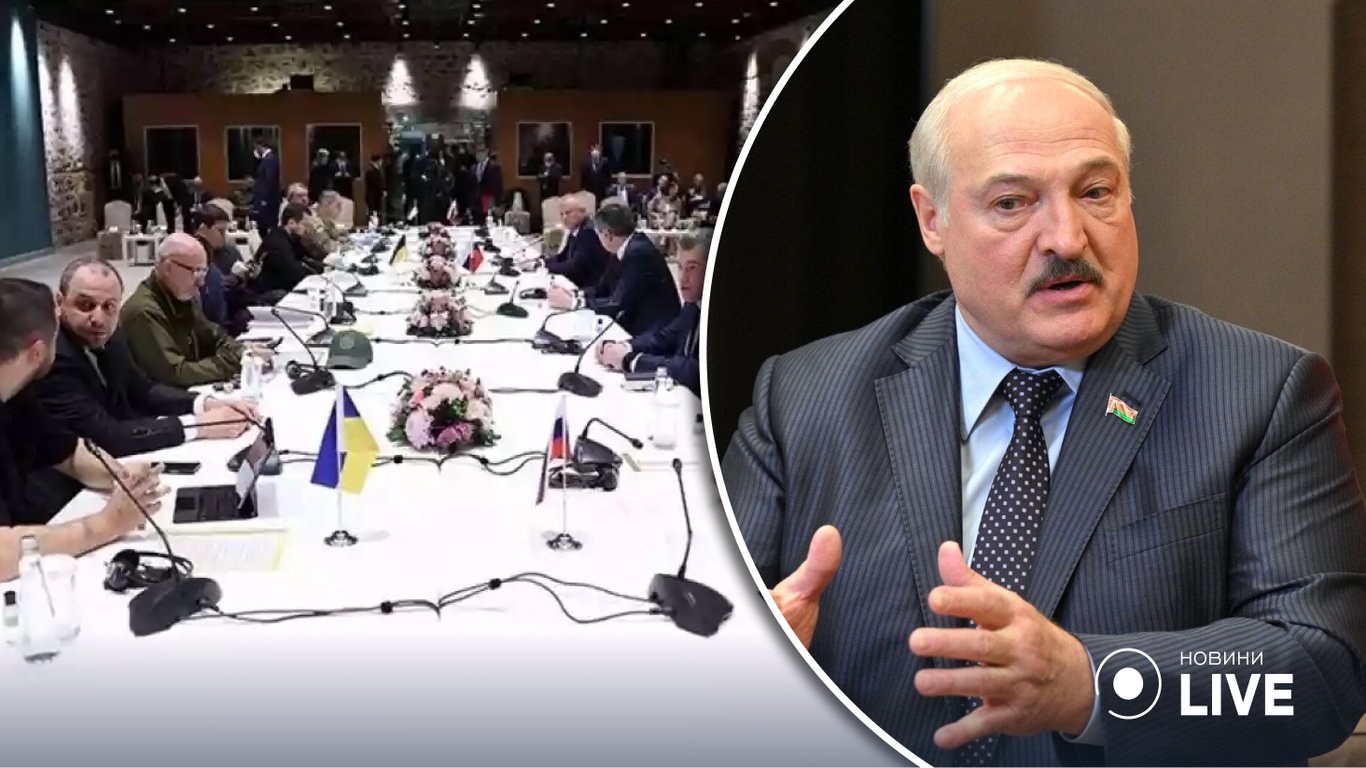 Лукашенко вважає, що перемовини між Україною і рф не починаються через США