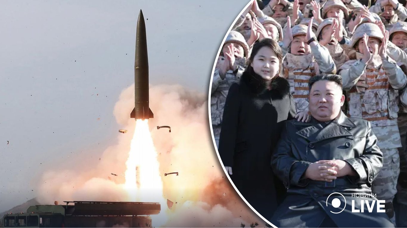 Ким Чен Ын снова взял свою дочь на испытание ракеты