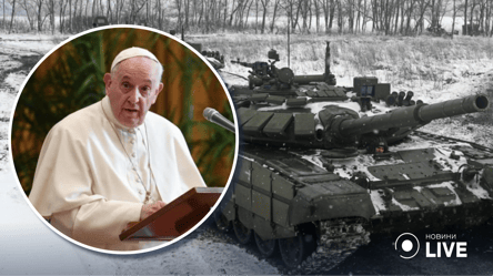 Папа Римський визнав росію винною у війні в Україні - 285x160