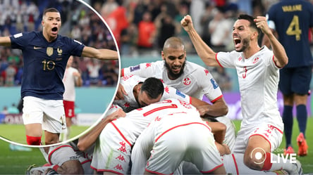 Тунис в матче с Францией подарил еще одну сенсацию на ЧМ-2022 - 285x160