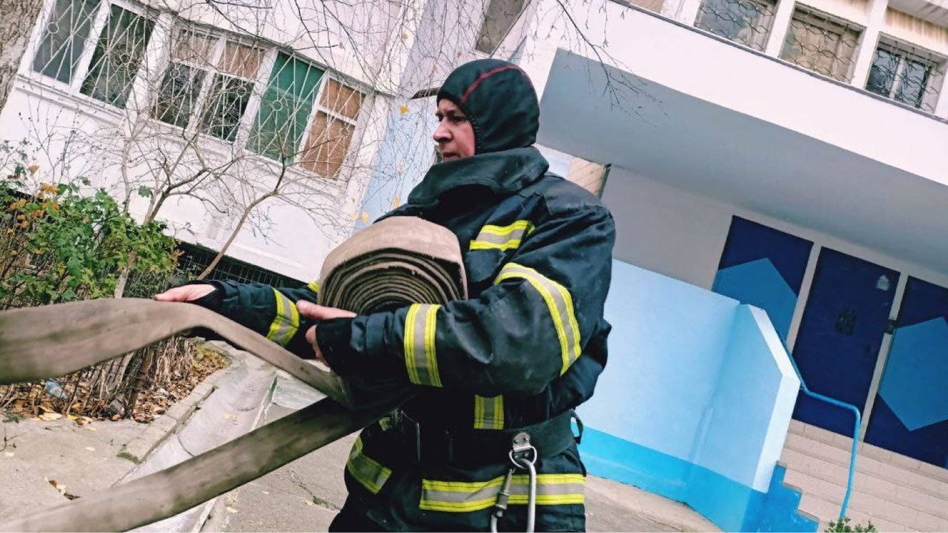 В Одессе горела квартира в Суворовском районе