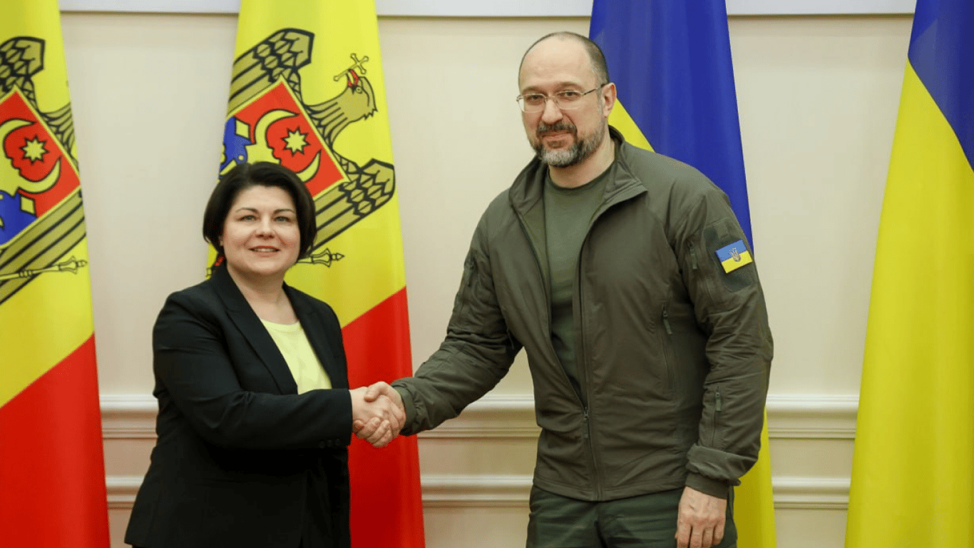 Шмыгаль встретился с премьером Молдовы Натальей Гаврилице - о чем договорились