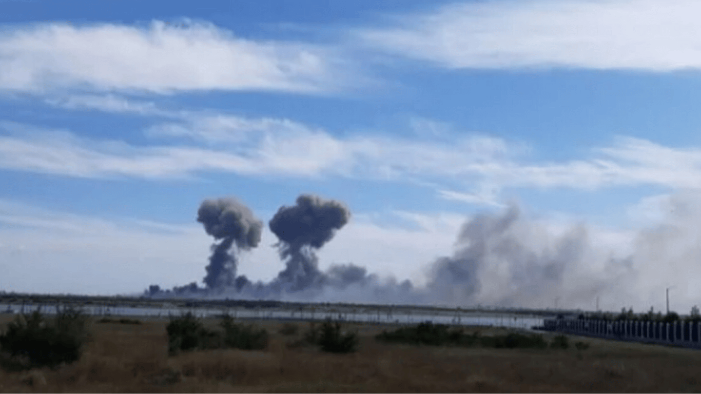 В Мелитополе на аэродроме с оккупантами прогремел взрыв