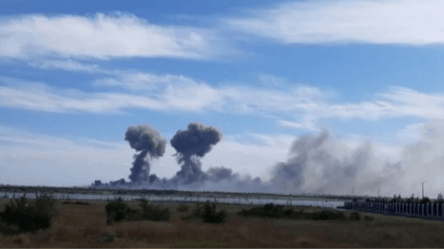 День "бавовни": на черговому аеродромі, який зайняли окупанти, пролунав вибух - 285x160
