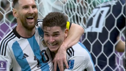 Альварес та Мессі вивели Аргентину у фінал ЧС-2022 - 285x160