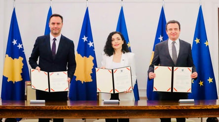 Лидеры Косово подписали заявку на вступление в ЕС - 285x160