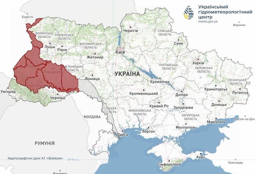 Погода в Україні 26 серпня