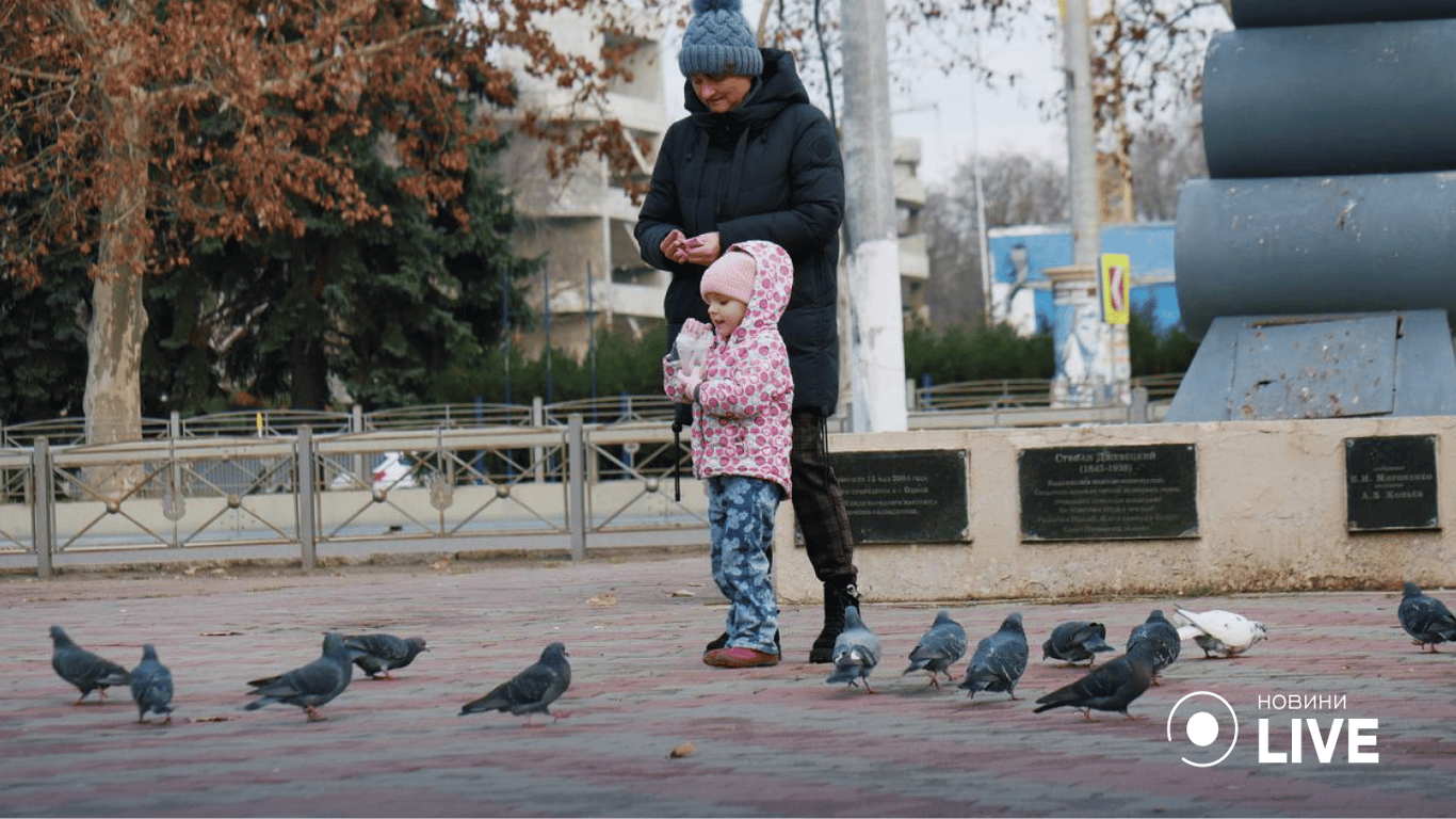 Погода в Одессе и области 21 декабря