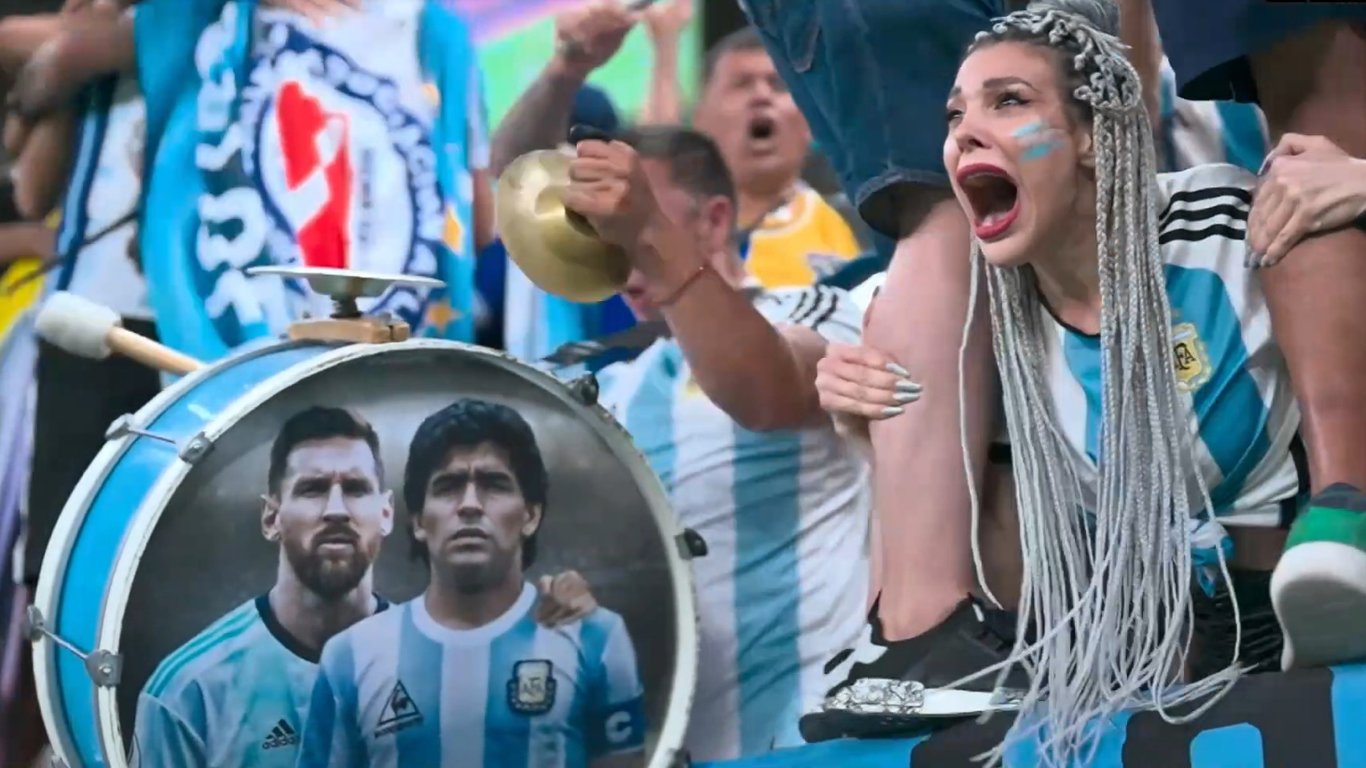 Болельщицы сборной Аргентины обнажились во время финала ЧМ-2022 — в Катаре отреагировали