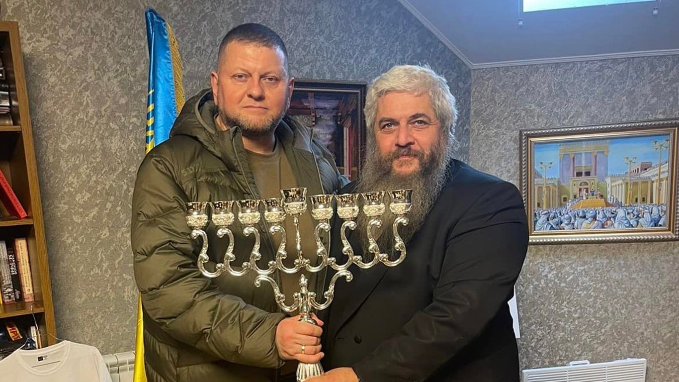 Головний рабин України зустрівся з Залужним