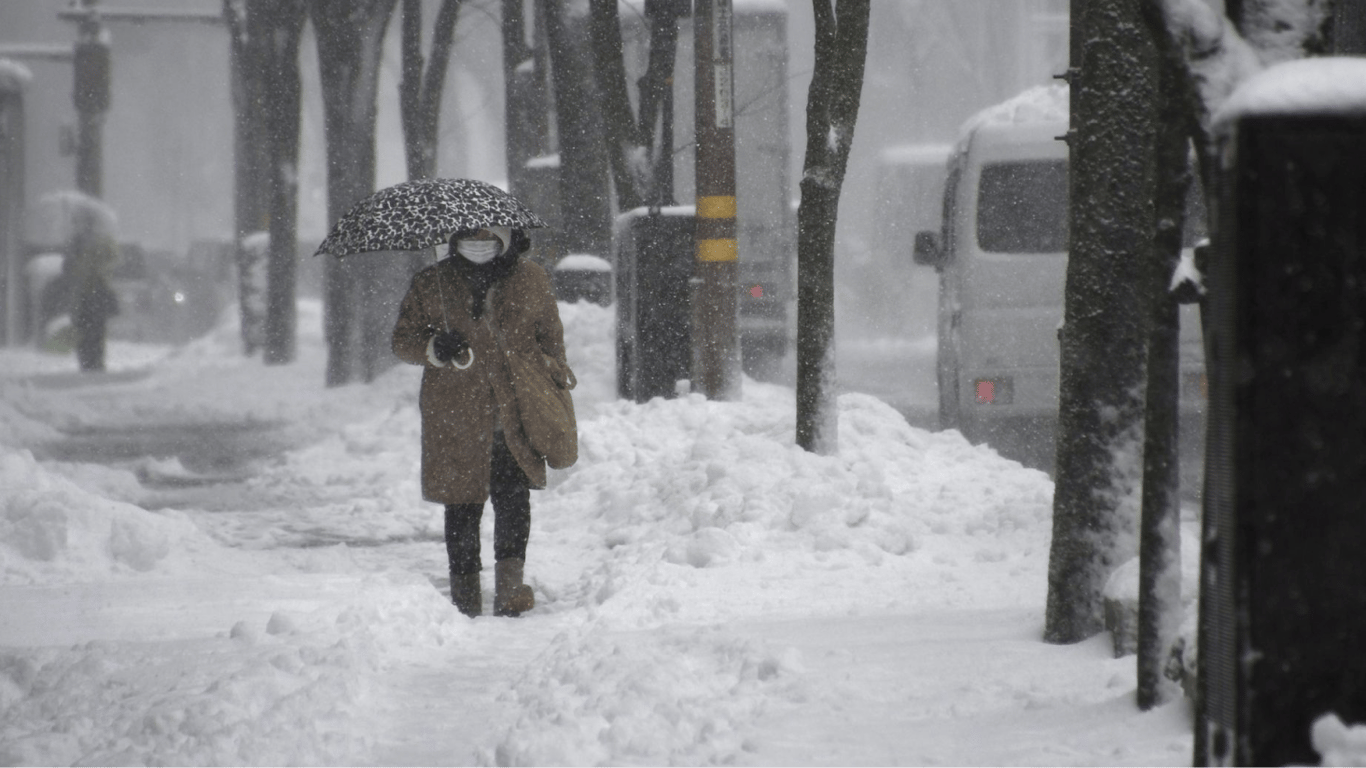 Мощный снегопад унес жизни более десятка жителей Японии, много травмированных