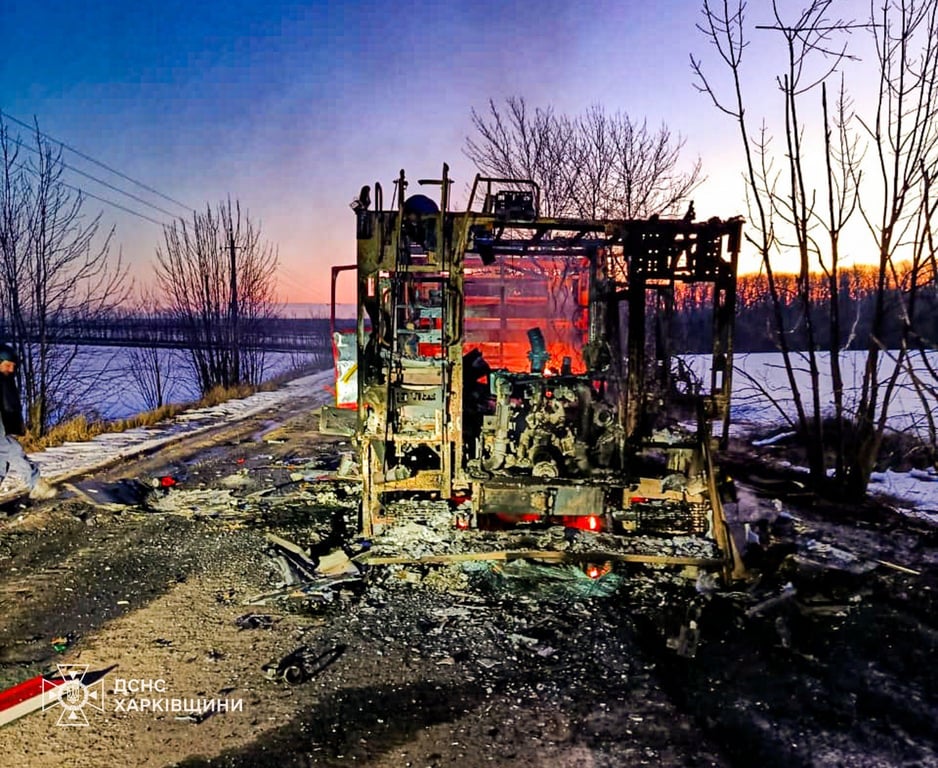 Наслідки російського обстрілу Харківщини 8 березня 2026 року