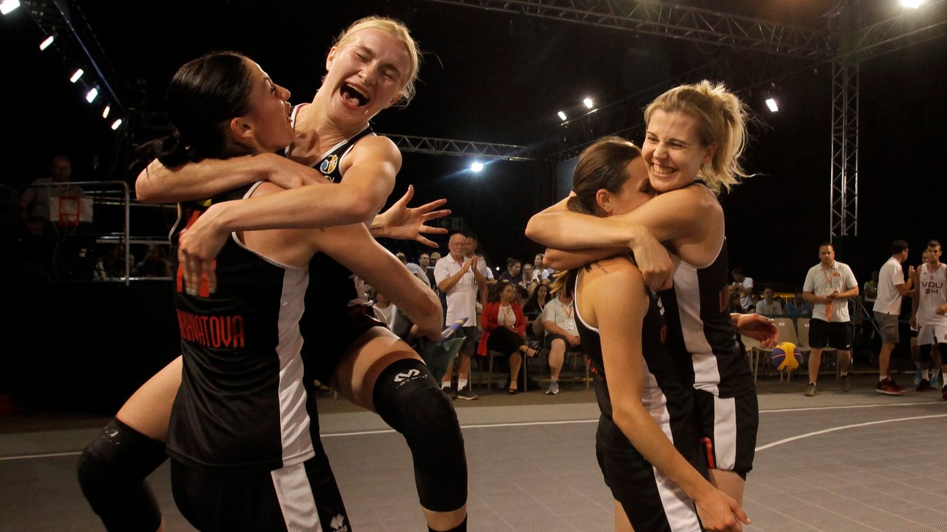 Украинки завоевали золото на баскетбольном Евро 3х3 среди университетов