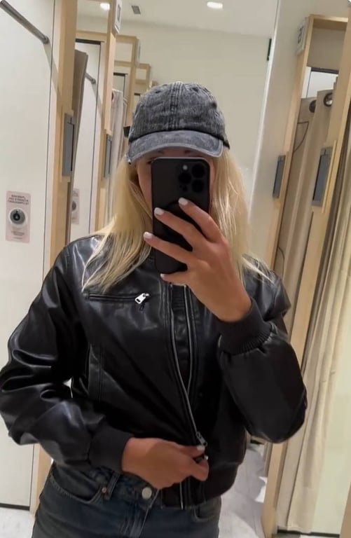 A denim baseball cap for warm weather is ideal