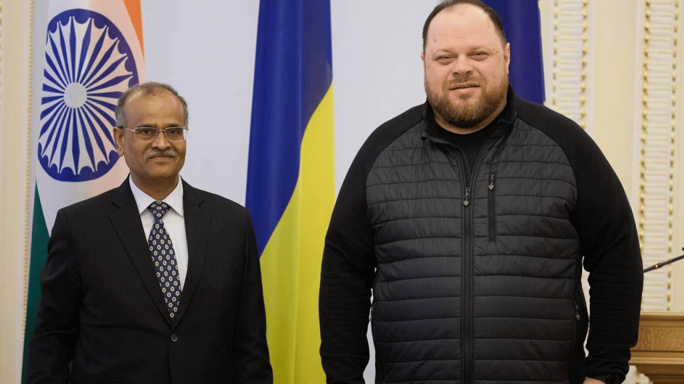 Стефанчук переговорил с послом Индии - что обсуждали чиновники