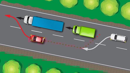 Складний тест ПДР — чи дозволений обгін - 290x160