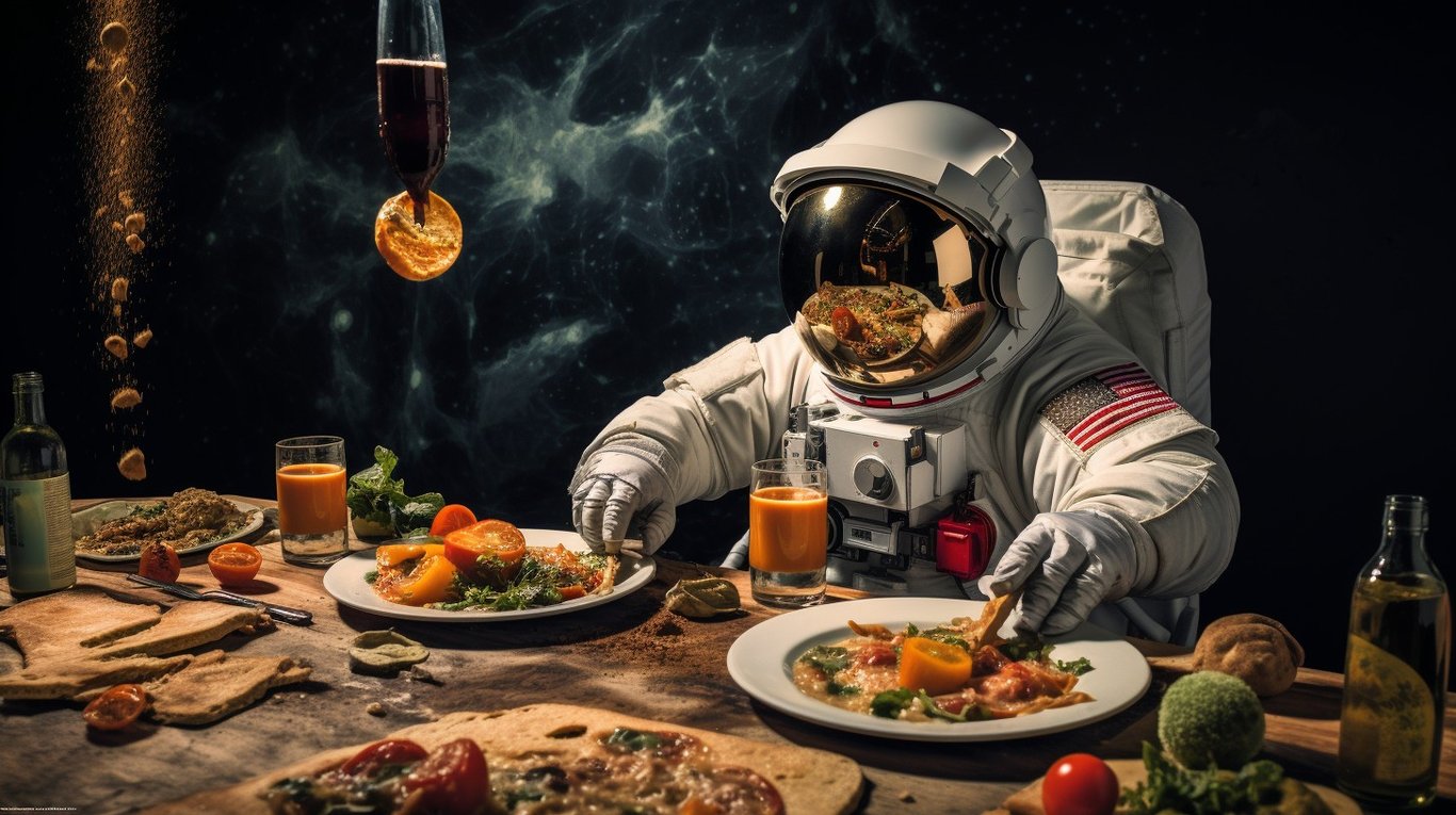 Создан особый космический салат для астронавтов - какой он вкус