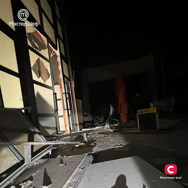 Павільйон "МастерШеф" пошкоджений 