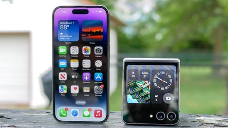 iPhone 15 Pro против Samsung Galaxy Z Flip 5, — что лучше выбрать - 285x160