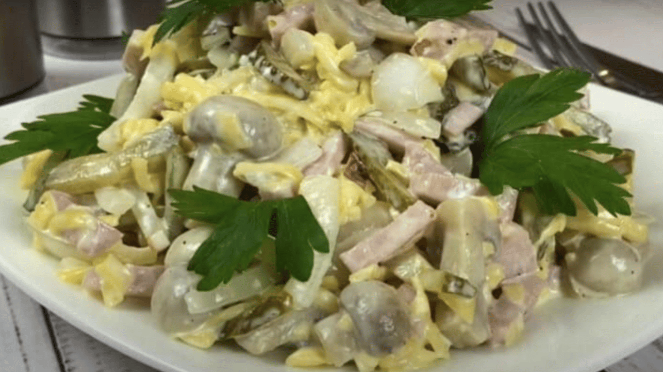 новий рецепт смачного салата, який перевершив Олівʼє