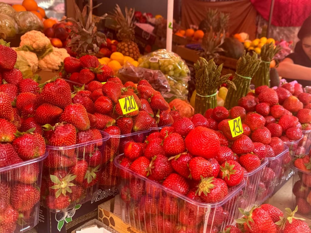 Ціни на полуниці у Львові. Фото: Новини.LIVE