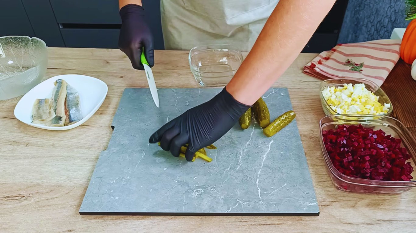 рецепт салату шуба