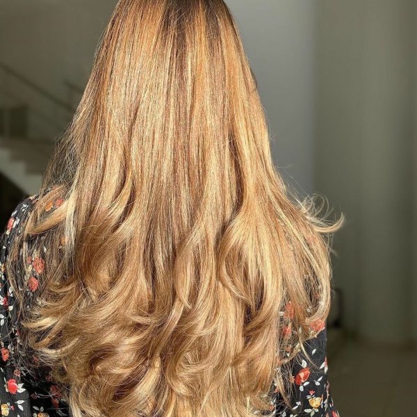 Мягкий золотистый блонд