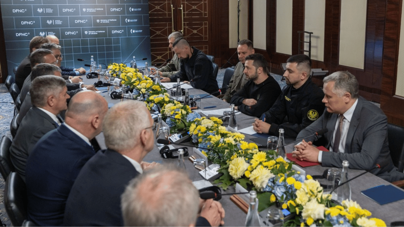 Zelensky meets with the leadership of the world's leading defense companies