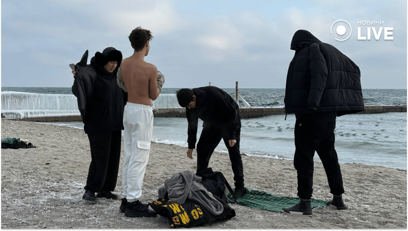 Водохреща за старим календарем в Одесі