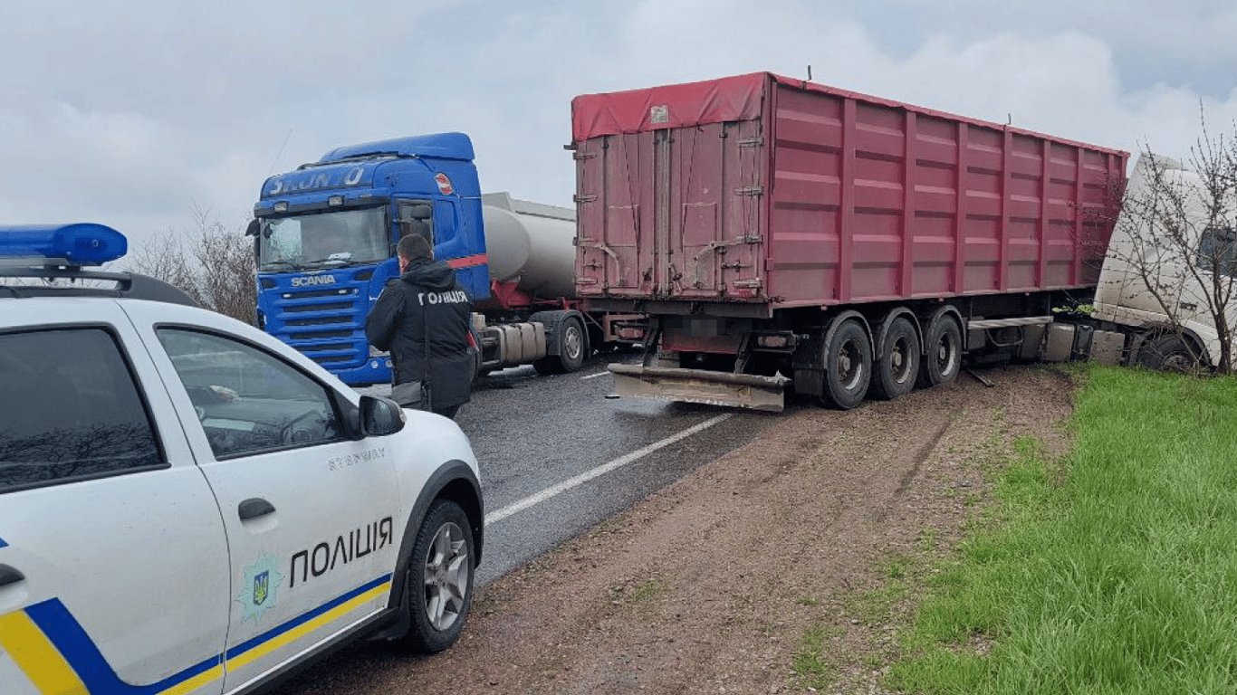 Возле Львова грузовик сбил пешехода