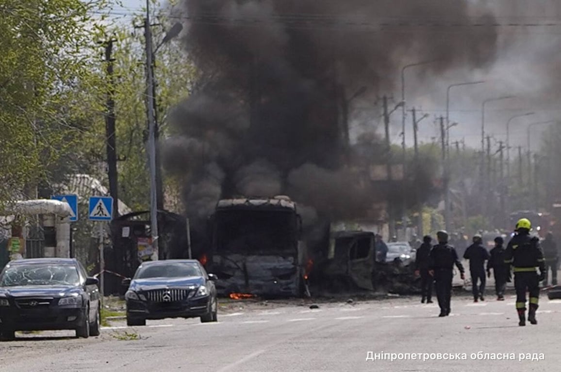 Атака на Дніпро 30 квітня