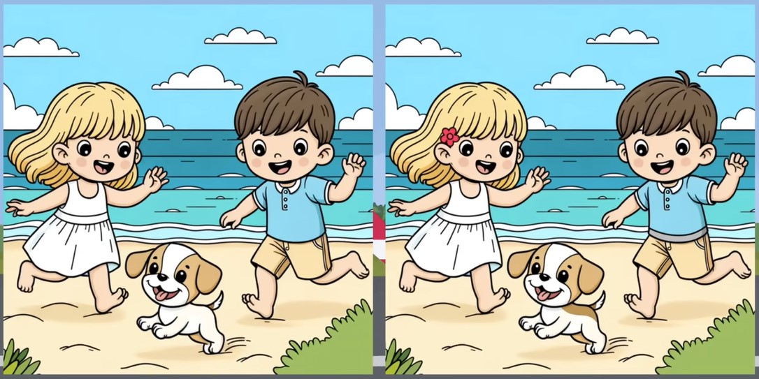 Лише унікуми знайдуть три відмінності в милій сцені біля моря - фото 1