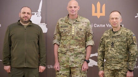 Умєров і Сирський зустрілись з міністром оборони Данії - 285x160