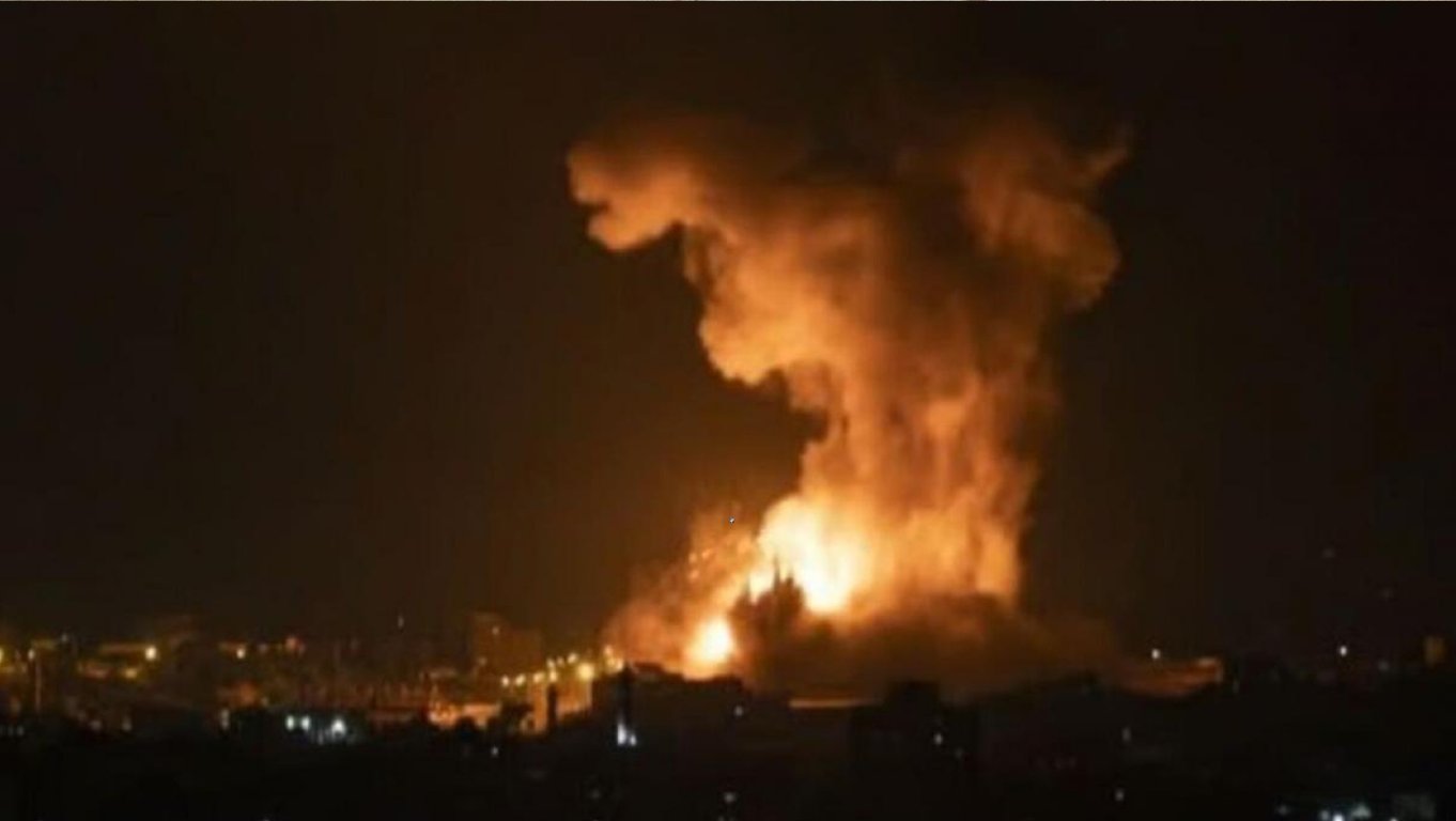 Пожар в Таганроге