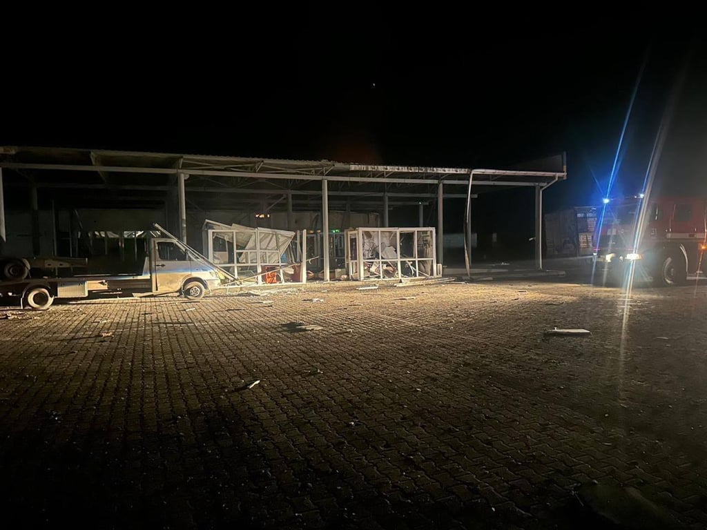 Руйнування на Одещині під час атаки