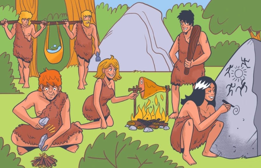 Захоплива головоломка з життя первісних людей — знайдіть чужинця з майбутнього - фото 1